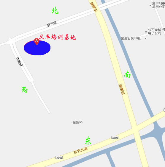 苏州工业园区林泉路和苦水路交叉口